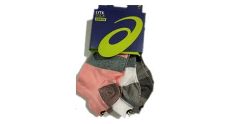 Chaussettes asics lyte - lot de 3