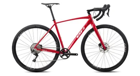 Bicicleta gravel bh gravel x alu 2.0 shimano grx 12v 700 mm roja xl / 185-202 cm