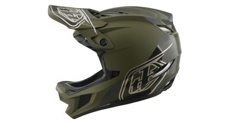 Troy lee designs d4 full face helmet polyacrylate mips shadow beetle khaki