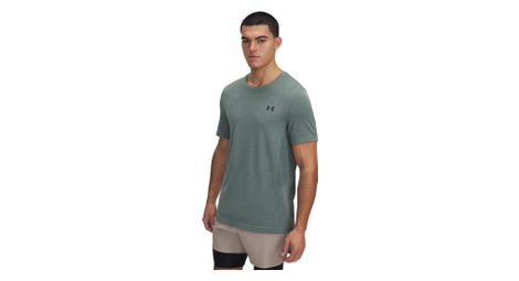 Under armour vanish maillot de manga corta sin costuras verde hombre