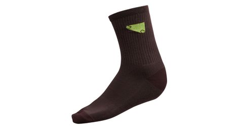 Chaussettes endura forty1thirty marron