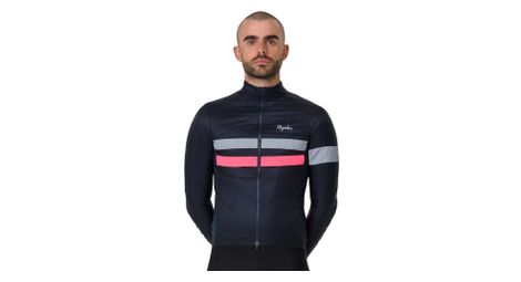 Giacca a manica lunga Rapha Brevet Insulated Blu/Rosa Uomo