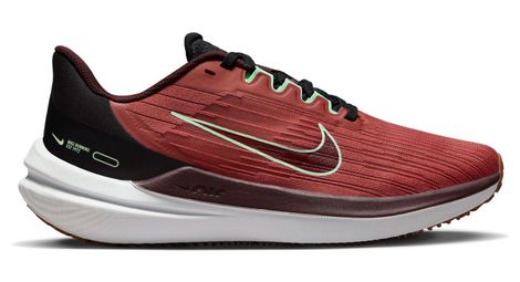 Chaussures de Running Nike Air Winflo 9 Rouge Vert Femme