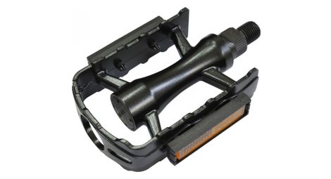 Pedale vtt alu noir 9-16  (paire)