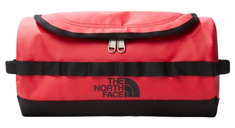 The north face base camp l 5.7l red toiletry bag