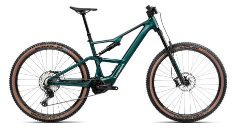 Vtt électrique tout-suspendu orbea rise sl h20 shimano deore xt/slx 12v 630 wh 29 vert escape splash ice 2025