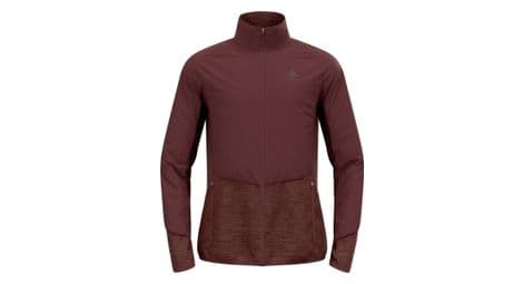 Veste manches longues odlo run easy warm violet