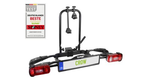 Eufab -  porte-vélos 2 vélos sur attelage crow - eufab