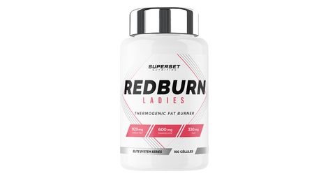 Redburn ladies (100caps) - superset nutrition -  brûleurs de graisse