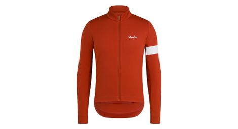Veste Hiver Manches Longues Rapha Core Orange Homme