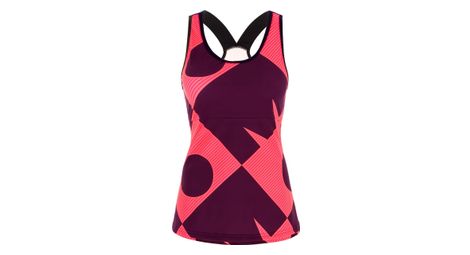 Debardeur de triathlon santini ironman cupio rose femme