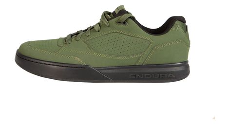 Zapatillas mtb endura hummvee flat pedal verde