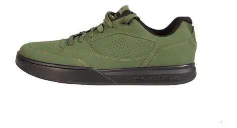 endura hummvee flat pedal mtb shoes green
