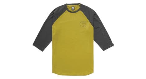 T shirt manches longues etnies san juan raglan marron