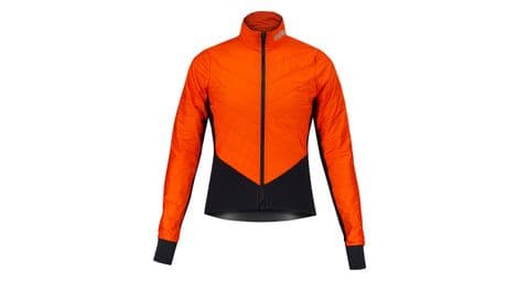 Ozio veste matelassee jaque orange