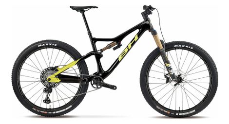 Bh bikes lynx trail carbon 9.9 full suspension mtb shimano xtr 12s 29'' black/yellow 2022 l / 175-189 cm