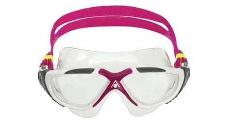 Gafas de natación aquasphere vista rosa transparente