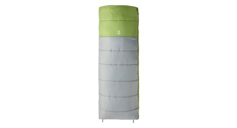 Sac de Couchage Loisir Carnac Gris et vert Droit