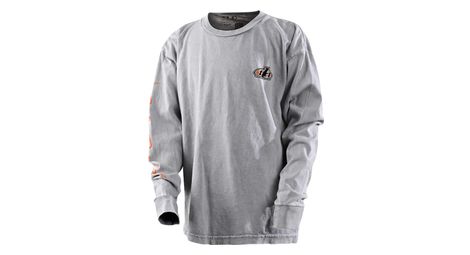 Camiseta de manga larga troy lee designs niño pistonbone gris