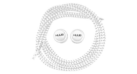 Lacets huub lace blanc