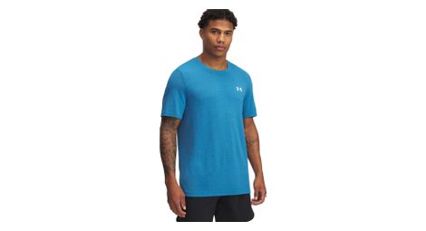 Under armour vanish maillot de manga corta sin costuras azul hombre