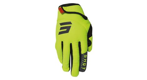 Gants shot trainer 2 0 jaune fluo