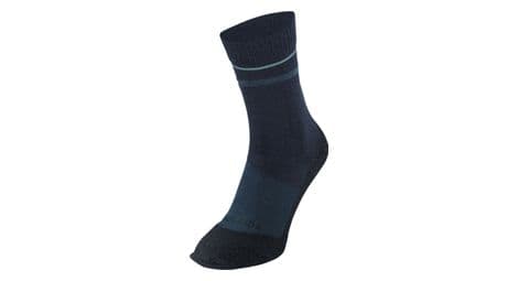 Chaussettes vaude wool socks short bleu