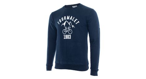 Sweat LeBram x Sport d'Epoque Tourmalet Bleu Foncé