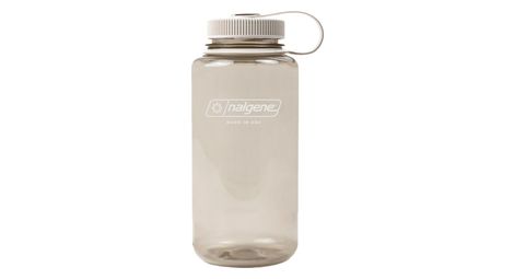 Nalgene 32Oz Wide Mouth Sustain Trinkflasche Hellgrau
