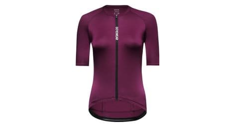 Gore wear spinshift women's short sleeve jersey purple