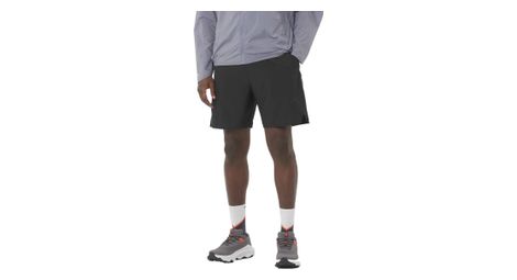 salomon shkout core 7in black men s 2 in 1 shorts