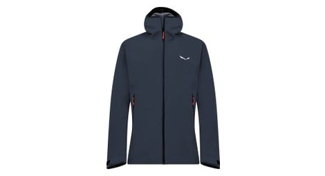 Giacca impermeabile Salewa Puez Gore-Tex 3L blu da uomo
