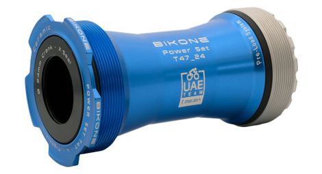 Boîtier de pédalier bikone powerset t47 ceramic pour shimano (route) bleu édition uae team emirates