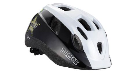 Casque enfant bbb boogy police noir blanc