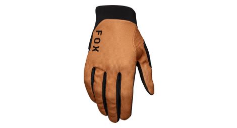 Fox ranger gel guantes largos marrón hombre