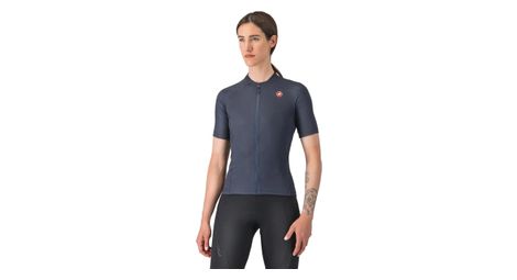 Maillot de manga corta para mujer castelli libera 2 azul