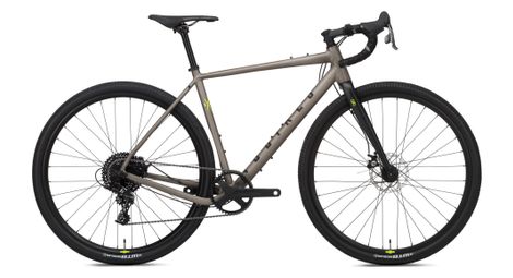 Gravel bike ns bikes rag+ 3 sram apex 11v 700 mm braun raw 2022