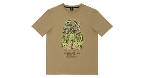 T-Shirt Manches Courtes Ciele ORTShirt Wallace Lake Road Marron Unisexe