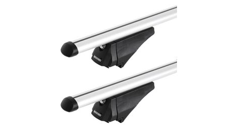Barres de toit Menabo Tiger Alu 120 cm pour toit avec barres longitudinales