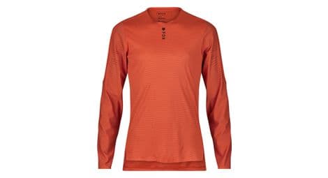 Fox flexair pro orange long sleeve jersey l