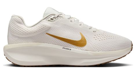 Chaussures running nike winflo 11 blanc/beige femme