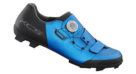 Paire de chaussures vtt shimano xc502 bleu