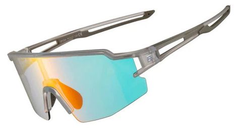 Lunettes de cyclisme photochromiques Protection UV Verres orange - Noir