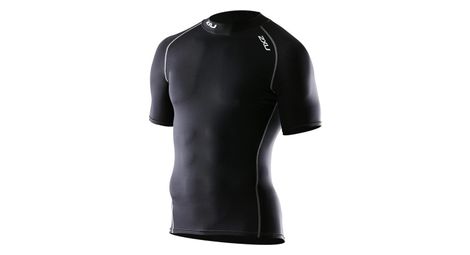 2XU Maillot manches courtes compressif Noir