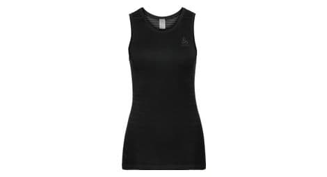 Camiseta de tirantes odlo performance light negro mujer