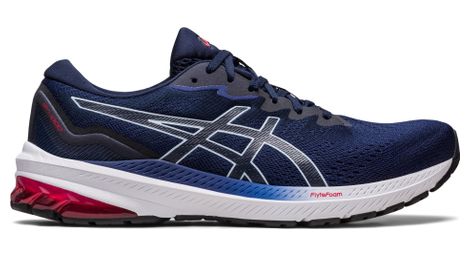 Chaussures de running asics gt-1000 11 bleu rouge