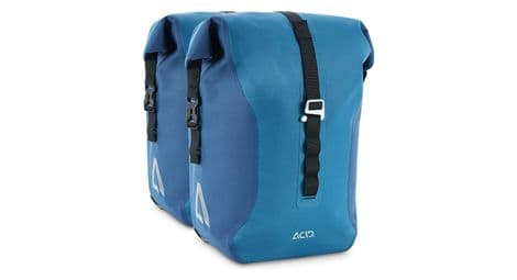 Acid pro 20/2 smlink 40l (2x20l) coppia di borse da bicicletta blu