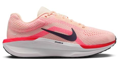 Chaussures running nike winflo 11 orange/rose femme