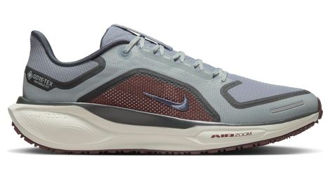 Nike pegasus 41 gtx grigio/blu scarpe da corsa per uomo