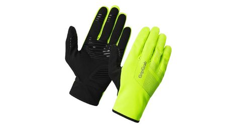 Gribgrab ride ii guantes cortaviento de media estación amarillos